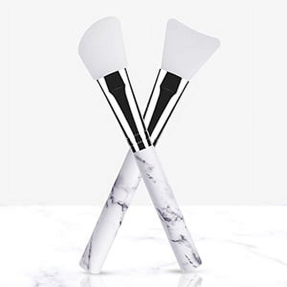 16-Piece White Makeup Brush Set | Synthetic Fibers | Perfect for Valentine's Day
