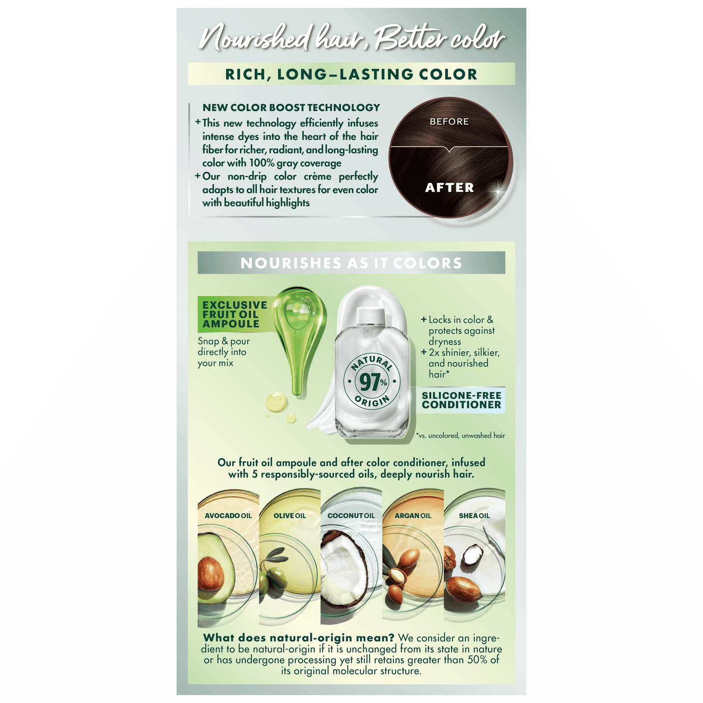 030 Darkest Brown Hair Color | Garnier Nutrisse Nourishing Creme for Adults