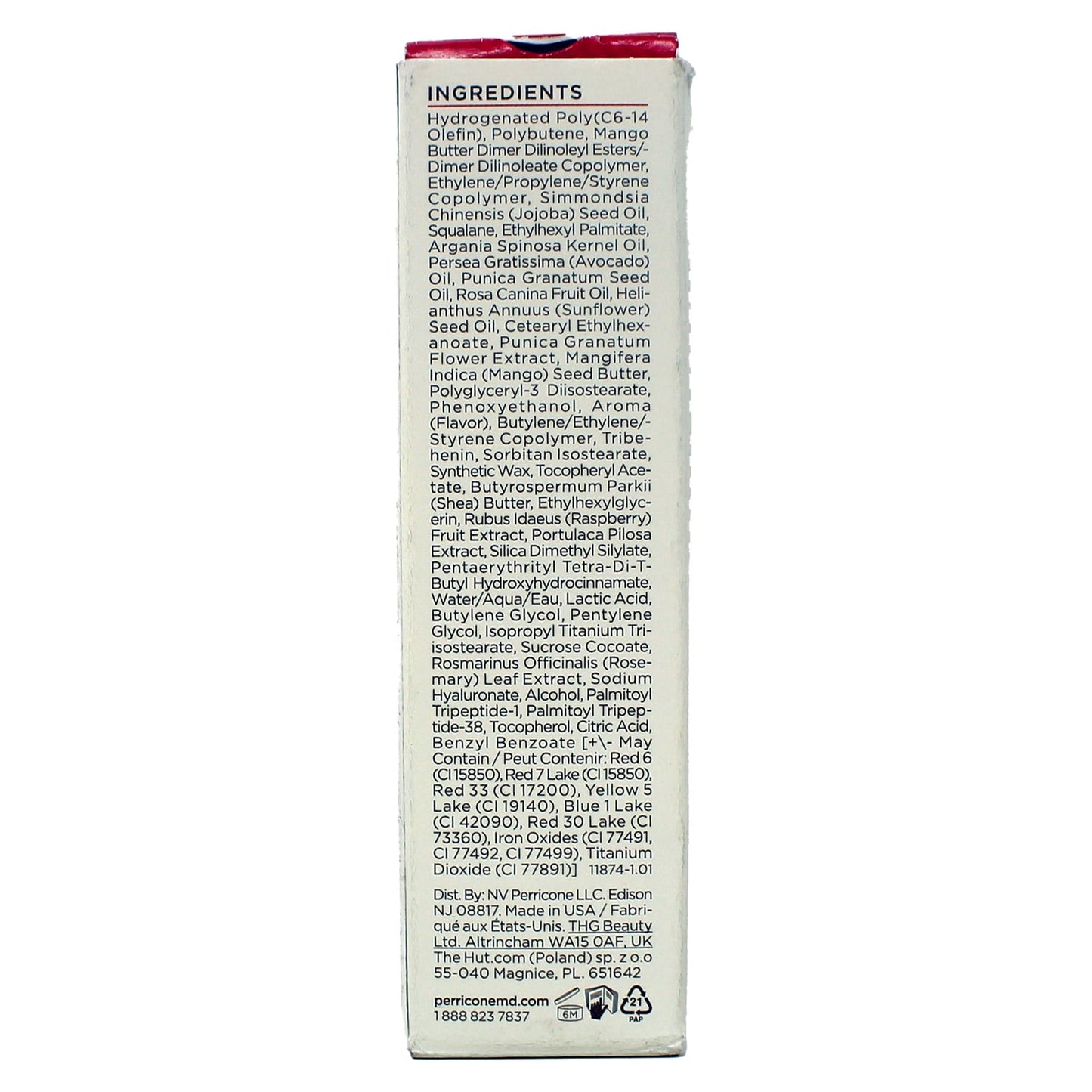 Perricone MD No Makeup Lip Oil | Pomegranate | Hydrating & Nourishing