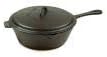 Old Mountain 3 Qt Deep Fry Skillet with Lid 10.5 in X 3 in