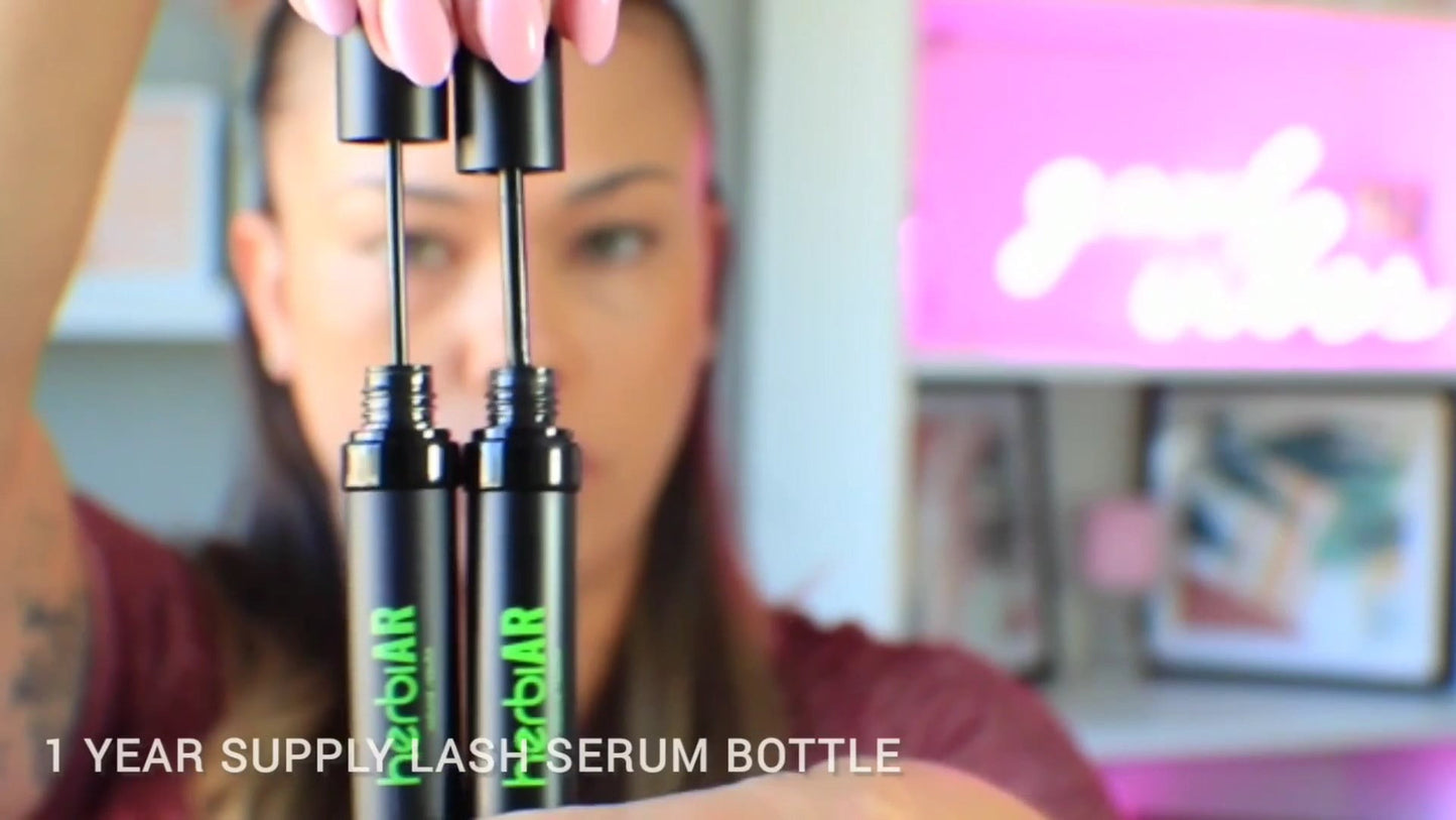 7ml Eyelash Growth Serum | Boost Longer, Thicker Lashes & Brows | Herbiar