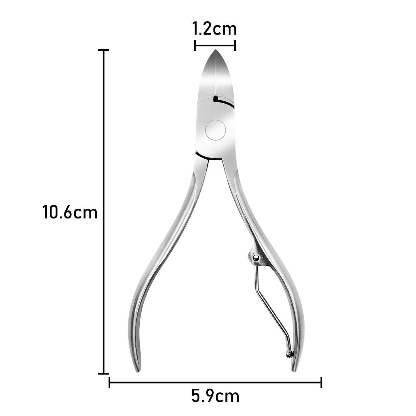 Professional Toenail Clippers | Ergonomic Nipper for Thick Ingrown Nails