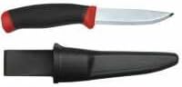 Morakniv Clipper 840 Fixed Blade Outdoor Knife with Carbon Steel Blade, 3.9-Inch, black