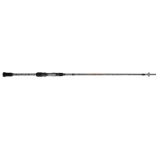 Abu Garcia 7' Vengeance Spinning Fishing Rod, 1-Piece Rod, Medium Rod Power, Fast Action, Custom Ergonomic Reel Seat, Comfortable EVA Handle, 24-Ton Graphite Blank