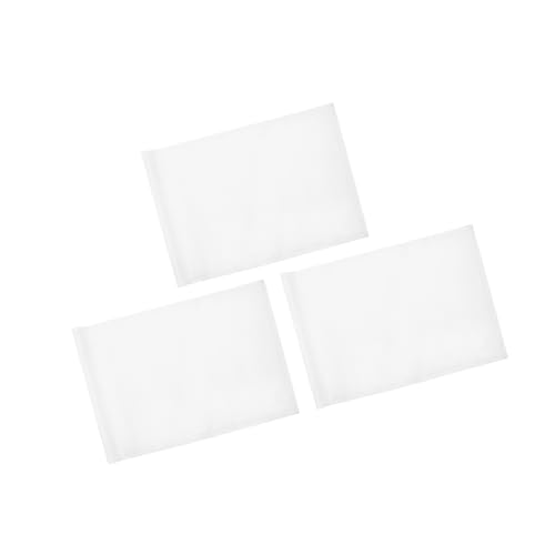 KINGTOP Golf Flag 20x14 Inch - White 3-Pack, 420D Nylon, PGA Standard