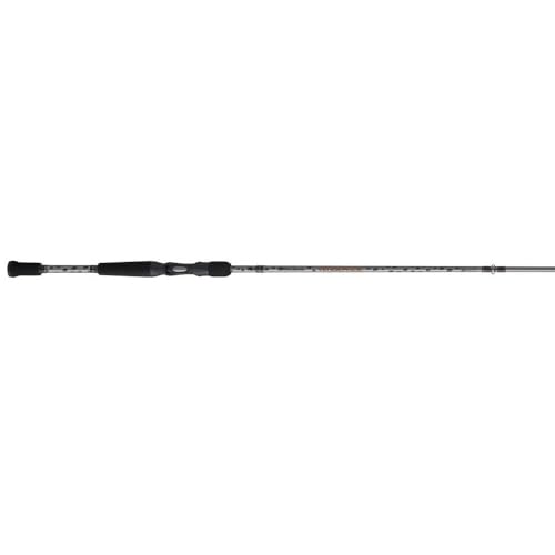Abu Garcia 7' Vengeance Casting Fishing Rod, 1-Piece Rod, Medium Heavy Rod Power, Fast Action, Custom Ergonomic Reel Seat, Comfortable EVA Handle, 24-Ton Graphite Blank