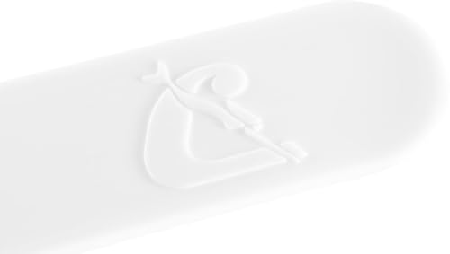 Silicone Weight Belt for Spearfishing - White, Quick-Release Buckle