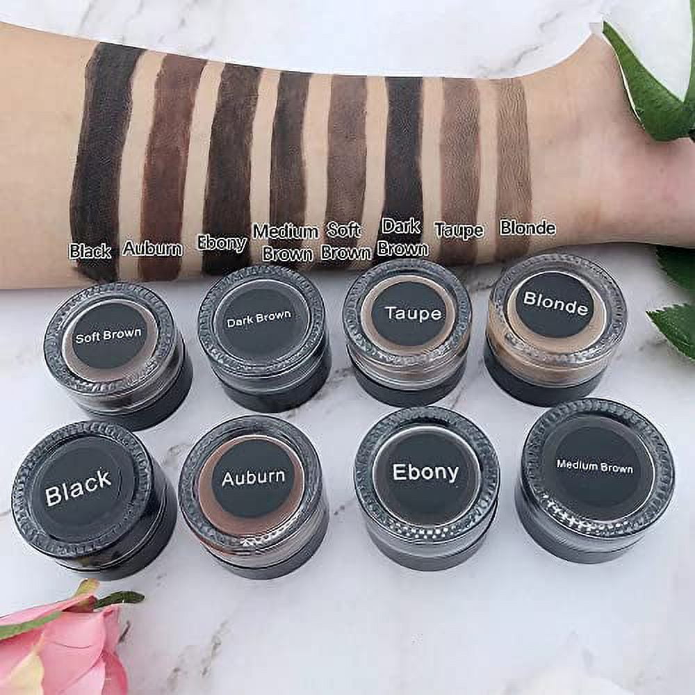 Waterproof Brow Pomade | Long-Lasting, Smudge-Proof, Vegan | Medium Brown 2.5g