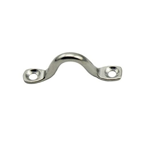 20Pcs Stainless Steel Bimini Boat Top Pad Eye for Kayak Canoe Rigging