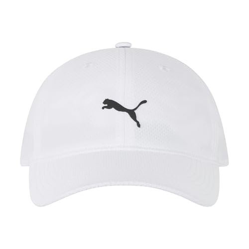 Women's Textured Adjustable Baseball Cap - White