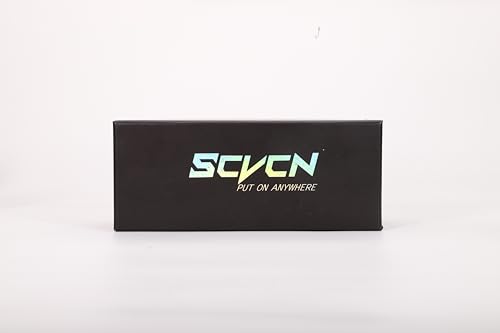 SCVCN Polarized Fishing Sunglasses for Men Women Sports Glasses Cycling Glasses Driving MTB Baseball Running Bicycle 03 black