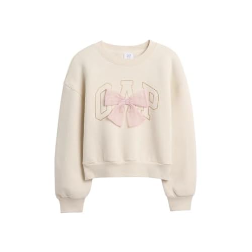 GAP girls Logo Relaxed Crew
