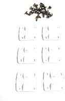 Aftermarket Coleman Cooler Replacement Hinges with Stainless Steel Screws (2 Pack)