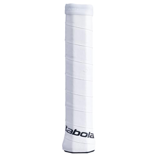 Tennis Racket Replacement Grip - White, 1.5mm Thin Performance Handle