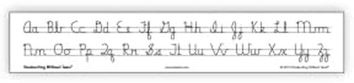 Handwriting Without Tears, 2nd Grade Print to Cursive Bundle - Includes Cursive Kickoff, Writing Journal, Teacher's Guide, Pencils, and Cursive Alphabet Desk Strips
