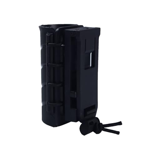 Tactical Duty Belt Flashlight Holder Rotatable MOLLE Torch Holster for Police Security Military