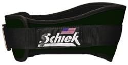 Schiek Sports 2006 Nylon 6 Inches Weight Lifting Belt - Support Belt for Power Lifting