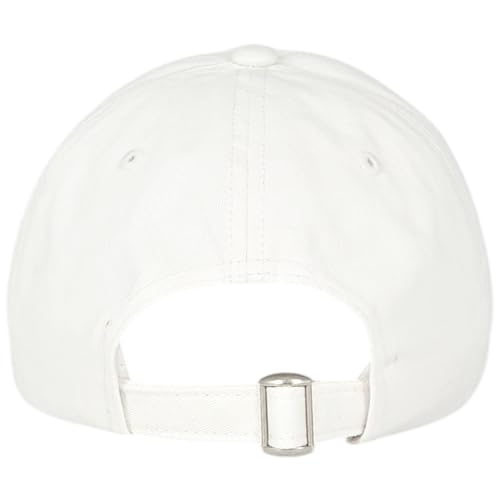 Unstructured White Irish Shamrock Cotton Dad Hat - Low Profile Cap for Men & Women