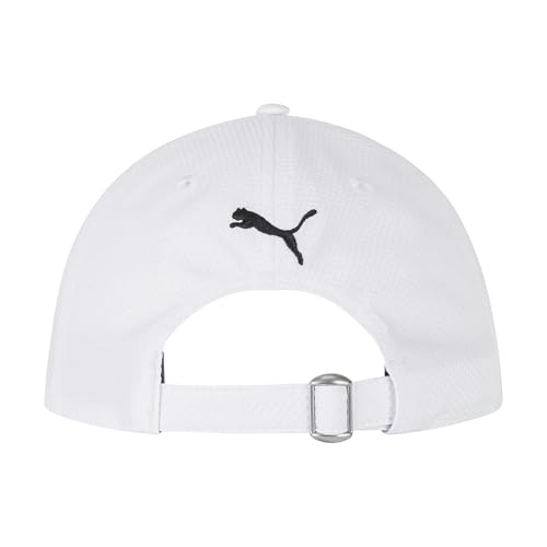 Women's Textured Adjustable Baseball Cap - White