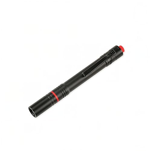 Rechargeable LED Flashlight, Mini, EDC High Lumen Flashlight, Water Resistance, Zoomable, Super Bright Tactical Flash Light, Outdoor, Hunting, Camping, Pen Flashlight for Inspector, Emergency, Home