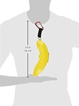 On The Go, Lunch Box Ready Banana Case (Without Carabiner) Yellow Small
