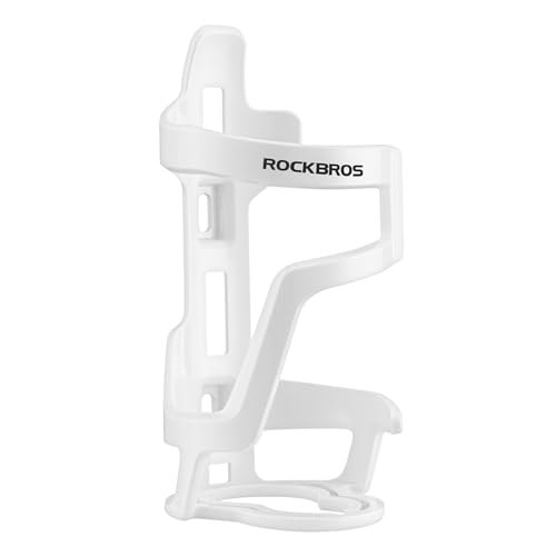 ROCKBROS Bike Water Bottle Holder, Lightweight Durable Bike Water Bottle Cage, Water Bottle Holder for Road Mountain Bikes
