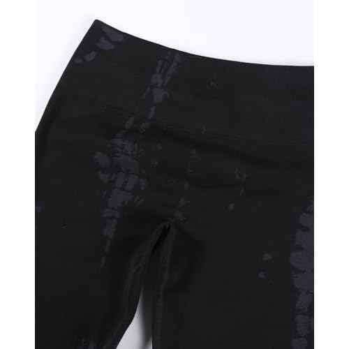 AUROLA Serpent Snake Seamless Scrunch Workout Leggings for Women,Girls Squat Proof Ribbed Thick Active Gym Pants