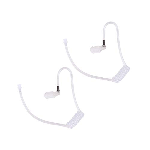 2 Pack Replacement Earpiece Tube for Motorola Kenwood Baofeng Radio