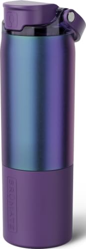 Insulated 25oz Water Bottle with Leakproof Silicone Straw - BPA-Free Stainless Steel Drinkware