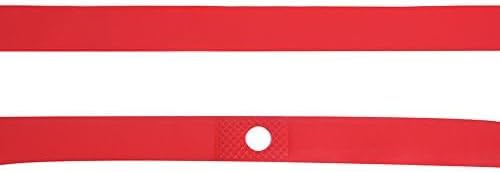 Dilwe Tire Liners, PVC Red Rim Strip Rim Tape Fits 20inch 24inch 26inch 700C Riding Wheels(24inch)