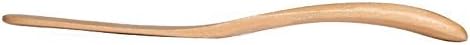 Wood Butter Knife Cheese Spreader 6.5", Set of 6, Restaurant Grade