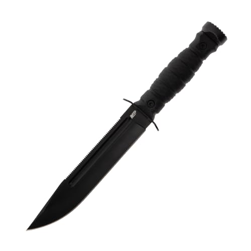 7-Inch Survival Knife with Full-Tang Blade Clampack - Tactical Outdoor Tool