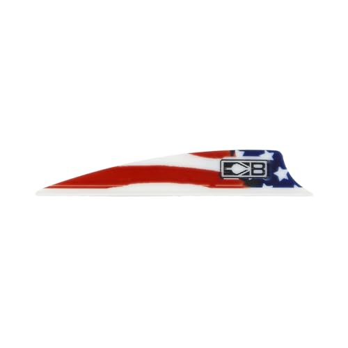 Bohning X3 Vane, 2.25", American Flag, 36pk