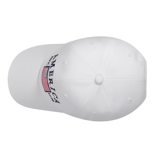 IIN American Flag Baseball Cap for Men Women Low Profile USA Army Tactical Operator Military Plain Dad Hat