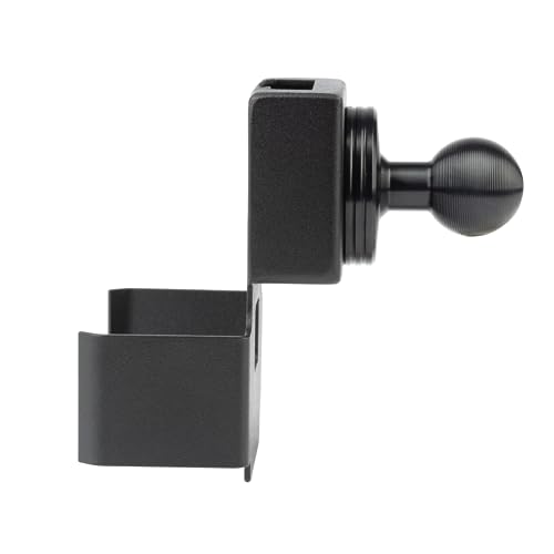 Aluminum Two-Way Radio Mount with 20mm Ball for Walkie-Talkies