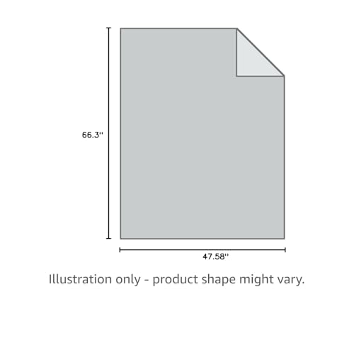 Litume Travel Camping Blanket Lightweight and Breathable, 67 x 48 in Soft Airplane Flight Blanket for Travelers, Foldable Sheet with Stuff Sack for Train, Camp, backapcking, Office, Home
