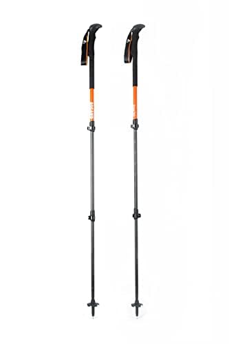 Asgard Outdoor | Carbon Hiking/Ski Poles | Carbon Construction Ultra Lightweight Durable | 6.4 oz Each Pole