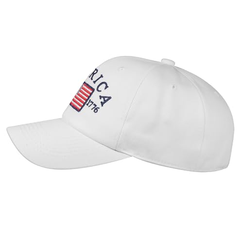 IIN American Flag Baseball Cap for Men Women Low Profile USA Army Tactical Operator Military Plain Dad Hat