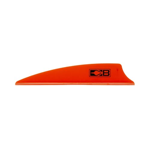 Bohning X3 Vane, 2.25", Neon Red, 36pk