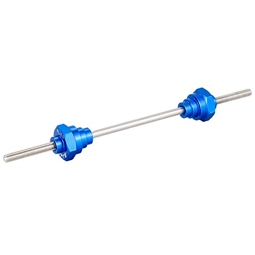 Bike Wheel Truing Stand Adapter for 12/15/20mm Thru Axle - Blue