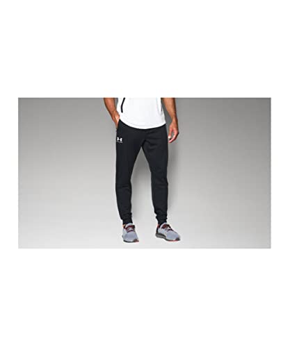 Men's Sportstyle Tricot Jogger Pants - Medium Black White Variation