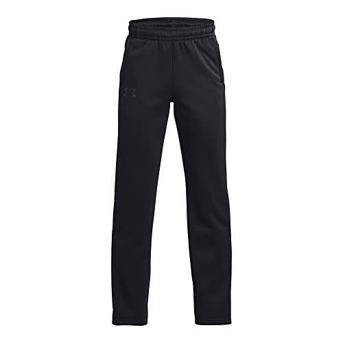 Kids Fleece Pants - Under Armour Big Kids Medium Black Joggers