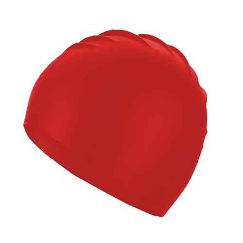 Uttpll Waterproof Silicone Swim Cap, Comfortable Bathing Cap, Swimming Cap for Women and Men, Waterproof Bathing Cap