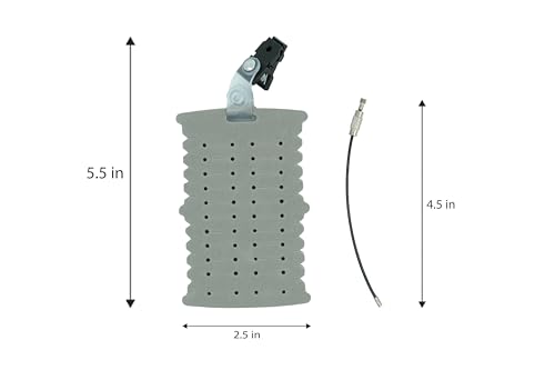 Fly Fishing Dropper Keeper EVA Foam with Clip for Organizing Flies