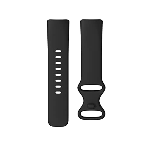Replacement Bands Compatible with Fitbit Charge 6 / Fitbit Charge 5 Bands for Women Men, Silicone Fitness Sport Wristbands for Women Men Small Large (2 Pack)