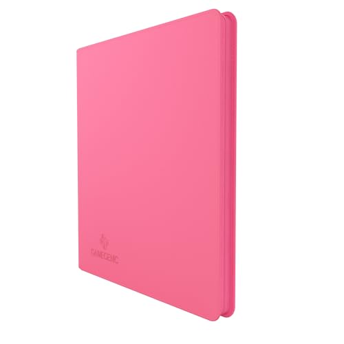 Card Game Organizer Album 24-Pocket Pink Collectible Storage