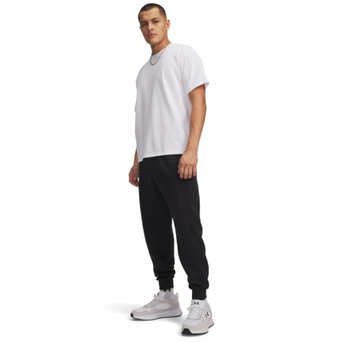 Under Armour Men's Rival Fleece Joggers - Medium / Black & White Variation