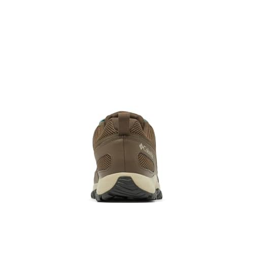 Columbia Mens Granite Trail Waterproof Hiking Shoe, Cordovan/Night Wave, 11