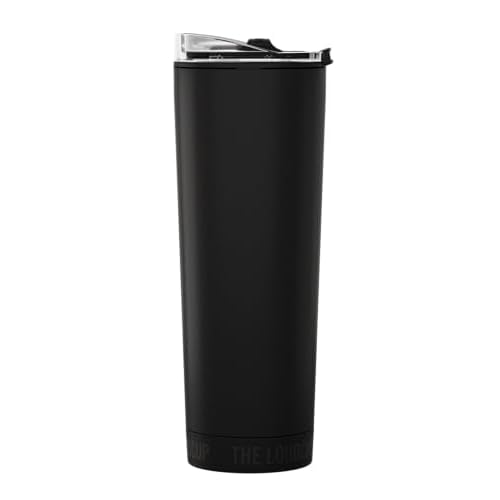 The LoudCup Tumbler + Stadium Horn - Insulated Cup Reusable Water Bottle Coffee Travel Mug - Worlds Loudest Cup for Game Day