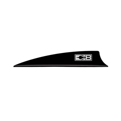 Bohning X3 Vane, 3", Black, 36pk